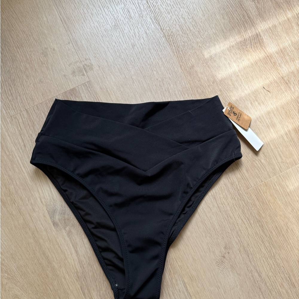 NWT Victoria Secret Small black swim bottom